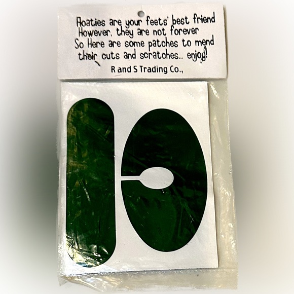 SUGAR FLOATIE FIRST AIDE REPAIR KIT GREEN FLIP FLOP SANDAL BEACH SUMMER THONG - Picture 3 of 3